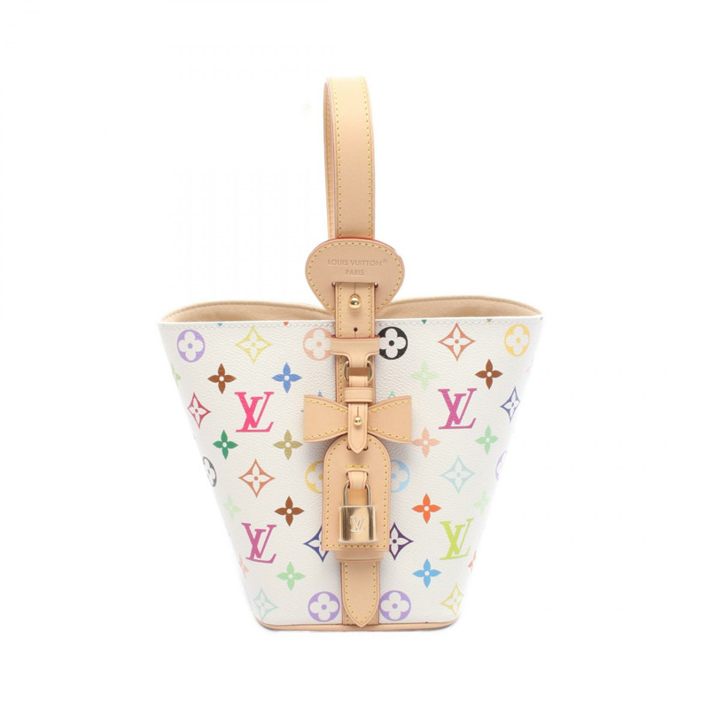 路易威登 LV ™ All in BB 單肩手提包 M13089 Monogram Multi 白色 LV-4