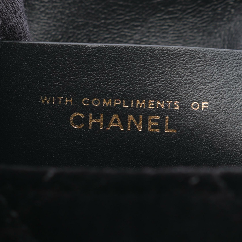 香奈兒鏈肩斜背包 黑色 二手 女士 GHW CC Coco-3