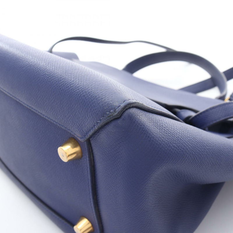 CELINE BELT BAG MINI 腰包/肩包/手提包 176103 皮革 藍色 二手 女士-4