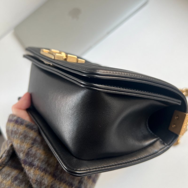 (🌷國外現貨)🏷Chanel 香奈兒.leboy 小號 芯片款-8