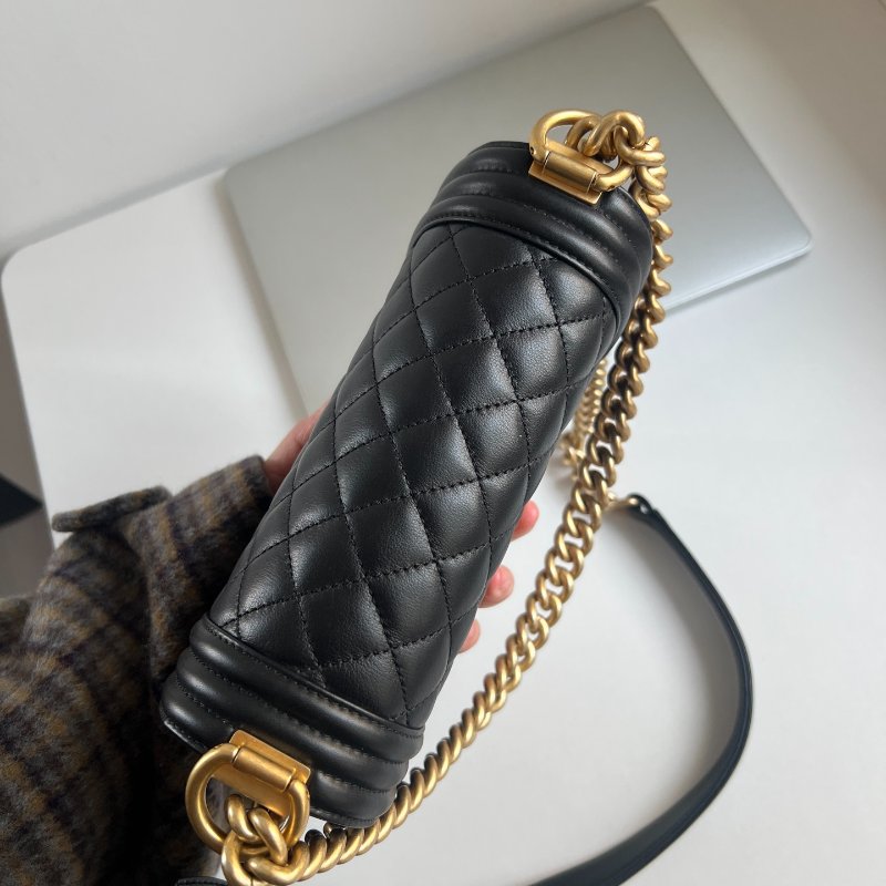 (🌷國外現貨)🏷Chanel 香奈兒.leboy 小號 芯片款-10