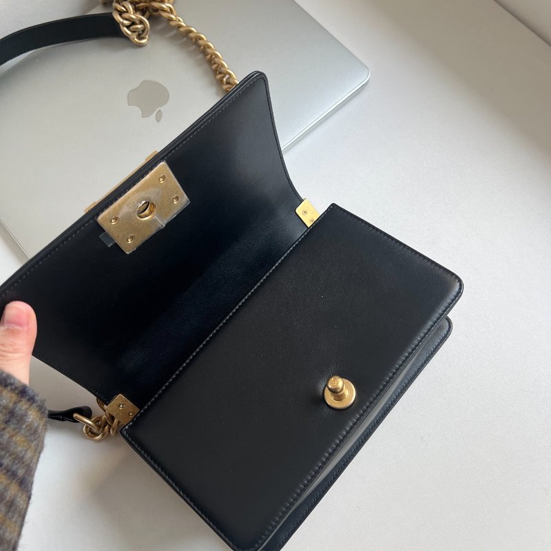 (🌷國外現貨)🏷Chanel 香奈兒.leboy 小號 芯片款-11