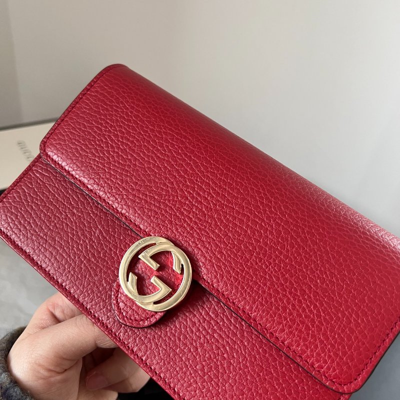 (🌷國外現貨)🏷Gucci 古馳．風琴 woc 鍊條包-3