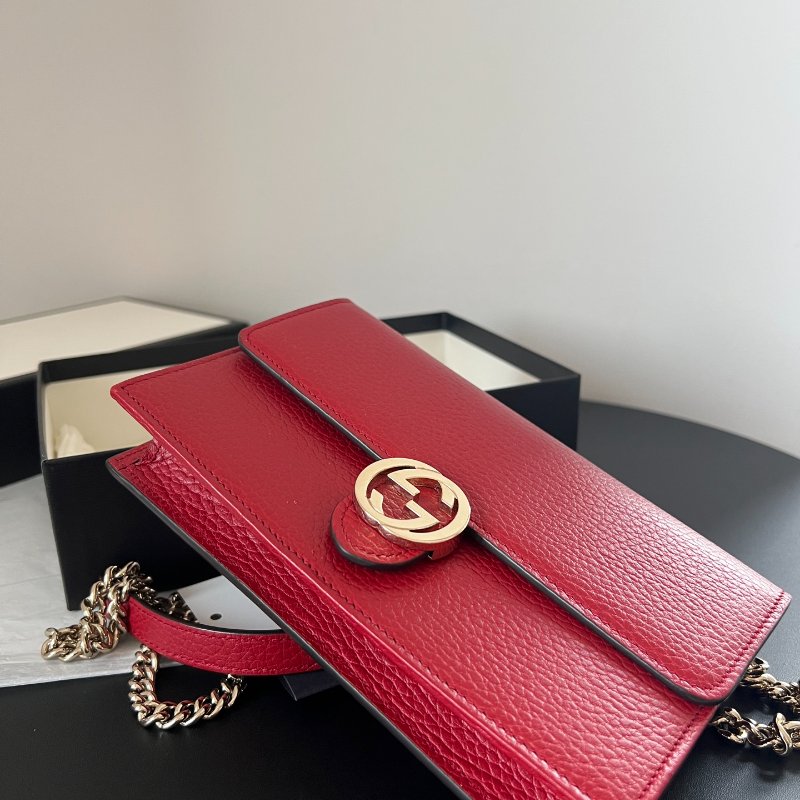 (🌷國外現貨)🏷Gucci 古馳．風琴 woc 鍊條包-4