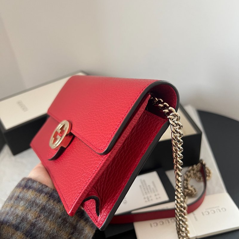 (🌷國外現貨)🏷Gucci 古馳．風琴 woc 鍊條包-6