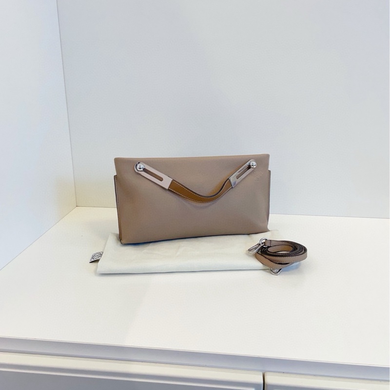 【98新🆕】Loewe  missy bag 大象灰牛皮 小號 手提斜挎包-1