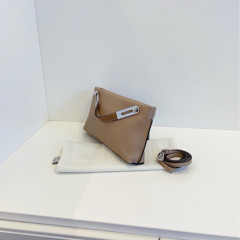 【98新🆕】Loewe  missy bag 大象灰牛皮 小號 手提斜挎包-3