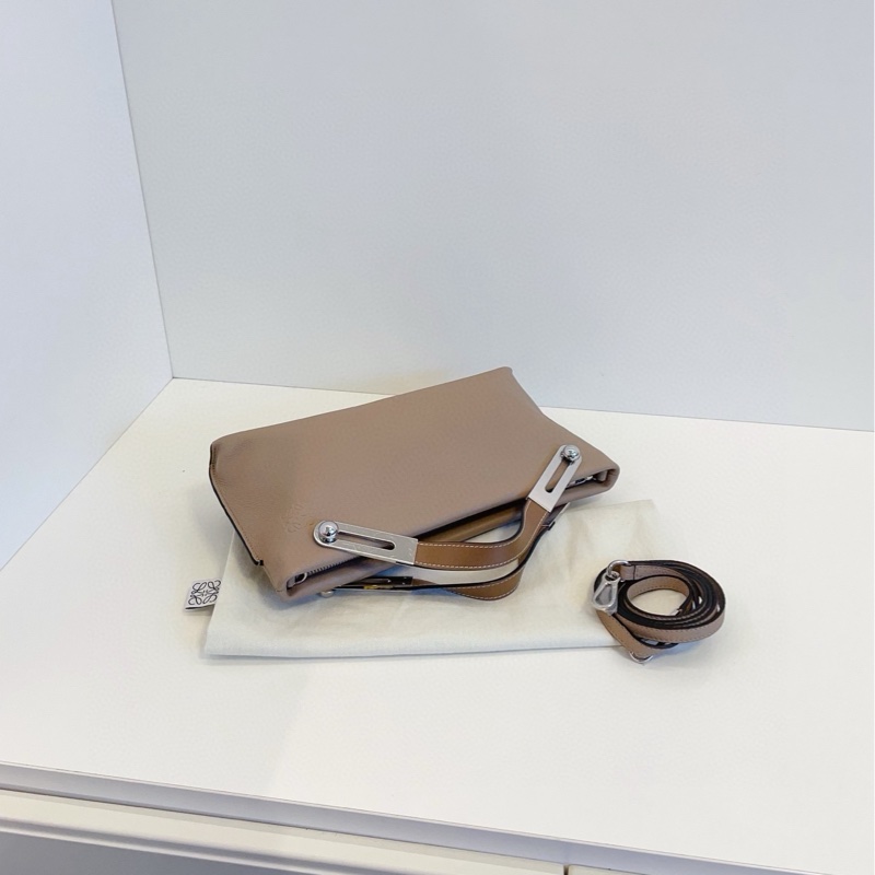 【98新🆕】Loewe  missy bag 大象灰牛皮 小號 手提斜挎包-4