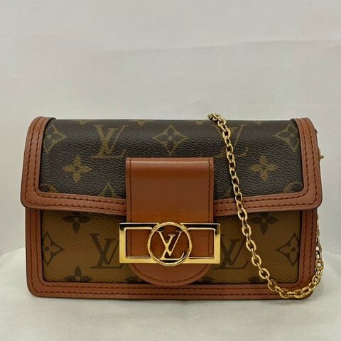 LV(M)雙色老花Dauphine WOC