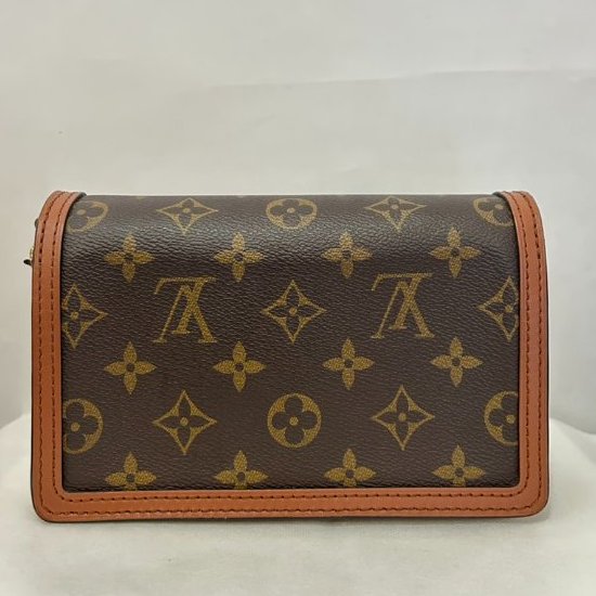 LV(M)雙色老花Dauphine WOC-2