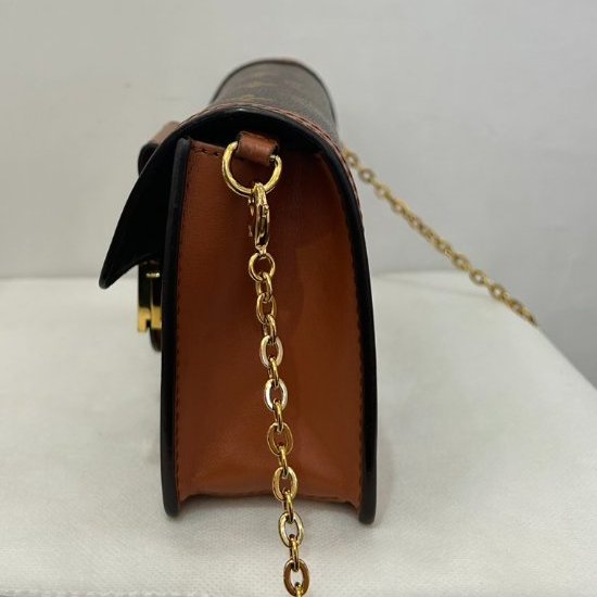 LV(M)雙色老花Dauphine WOC-3