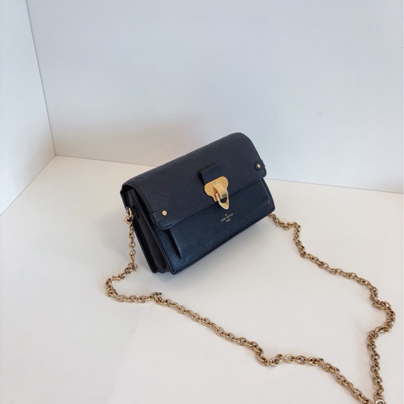 【98新🆕 】LV  Vavin Woc 黑金 壓紋鏈條包 斜挎包-2