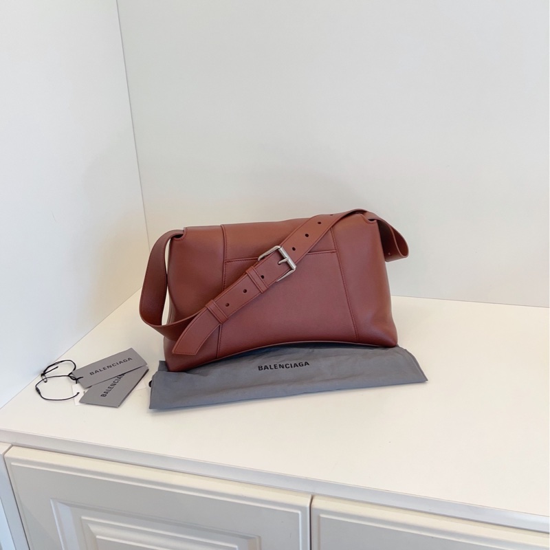 【98新🆕】Balenciaga downtown 寬肩帶沙漏款 中號 斜挎包-2