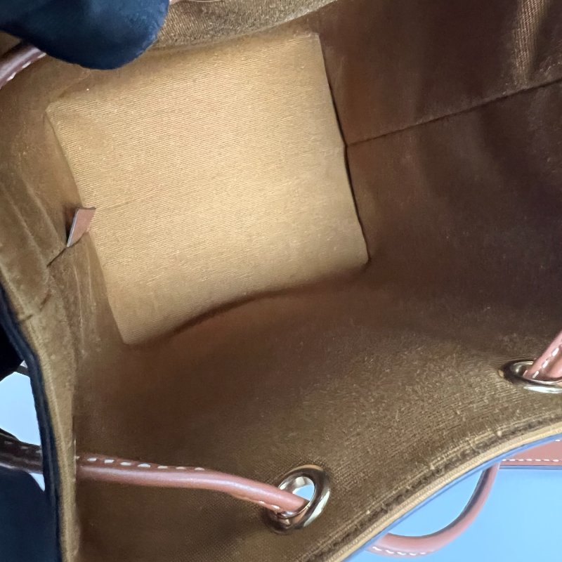 CELINE 老花滿版抽繩小水桶包-5