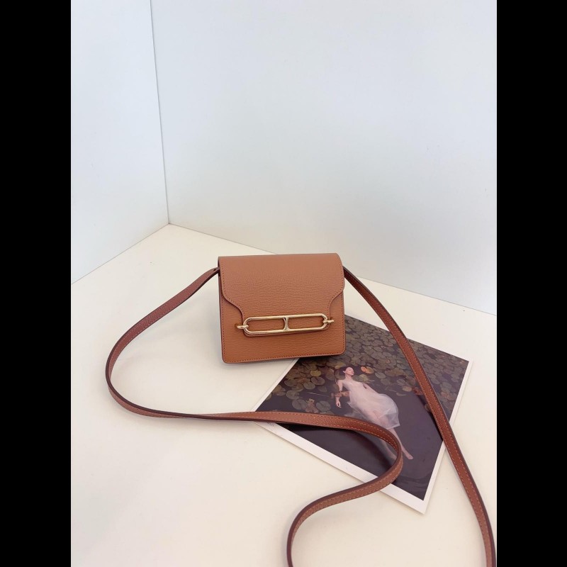 Hermes roulis slim
猪鼻子包  金棕金扣-1