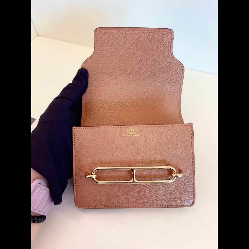 Hermes roulis slim
猪鼻子包  金棕金扣-12