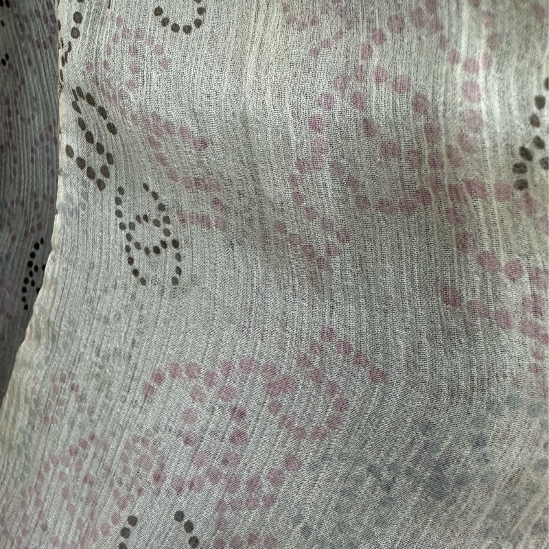 Chanel拼貼CC桑蠶絲吊帶開襟衫 42碼-4