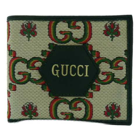 GUCCI 帆布Wallet錢包