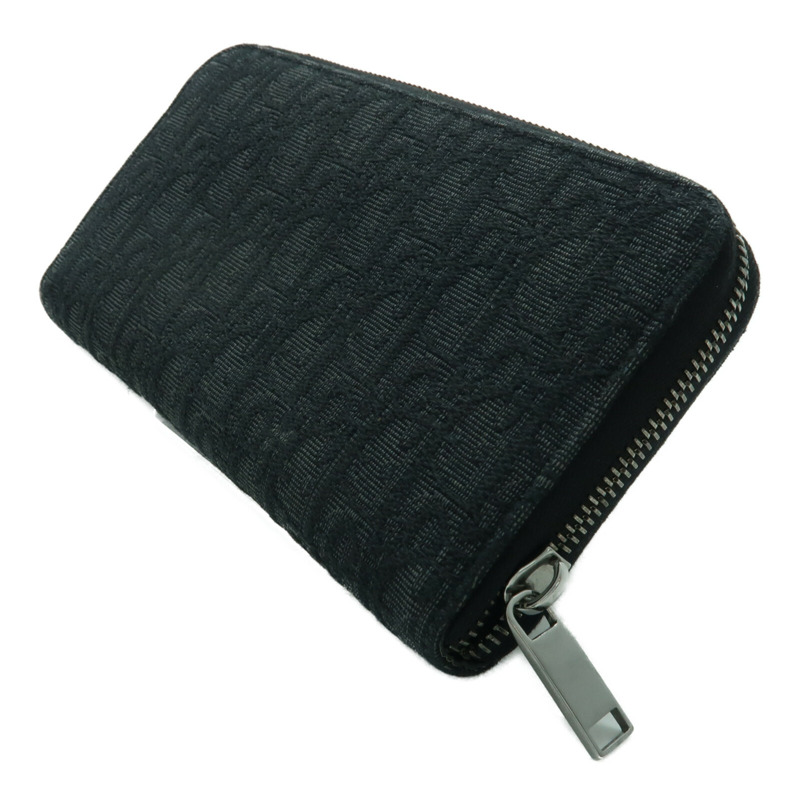 Dior 帆布Wallet銀扣長錢包-2