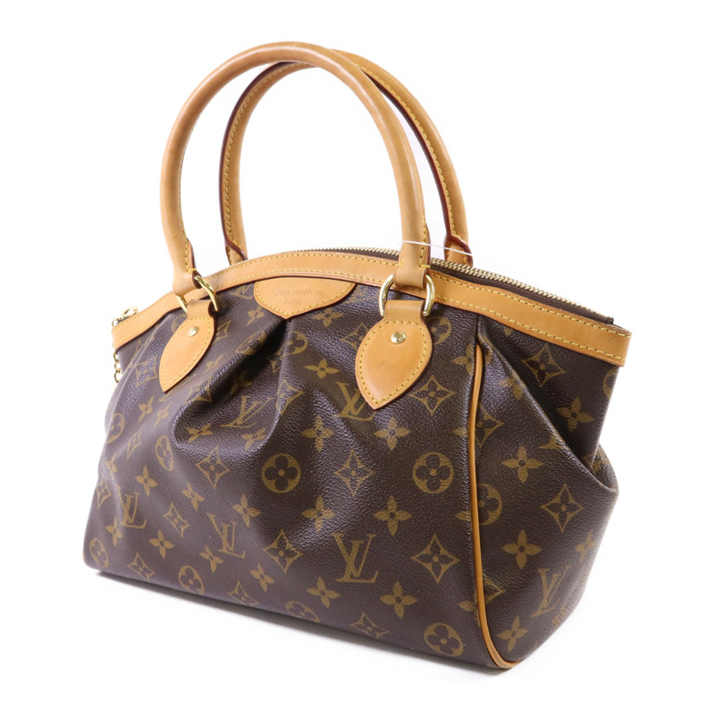 LOUIS VUITTON Monogram Tivoli PM金扣手挽袋-2