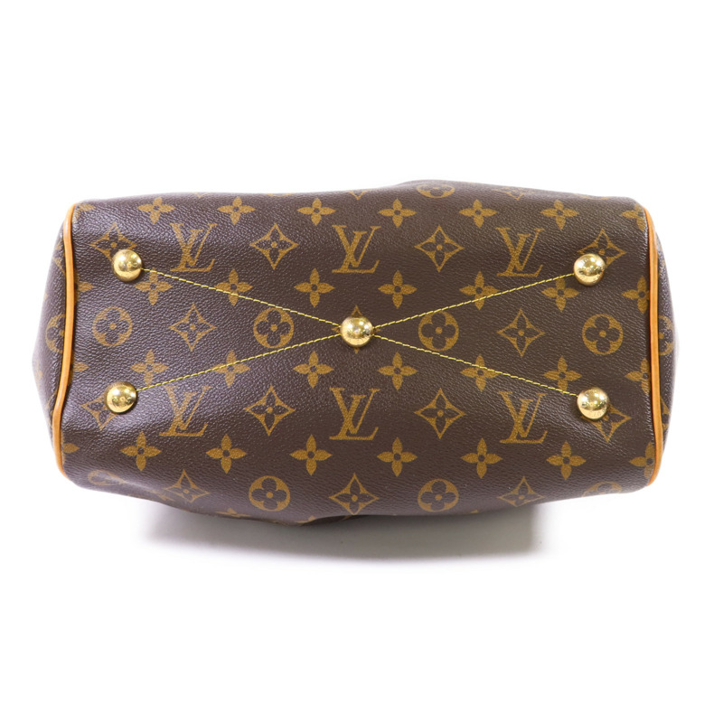 LOUIS VUITTON Monogram Tivoli PM金扣手挽袋-3