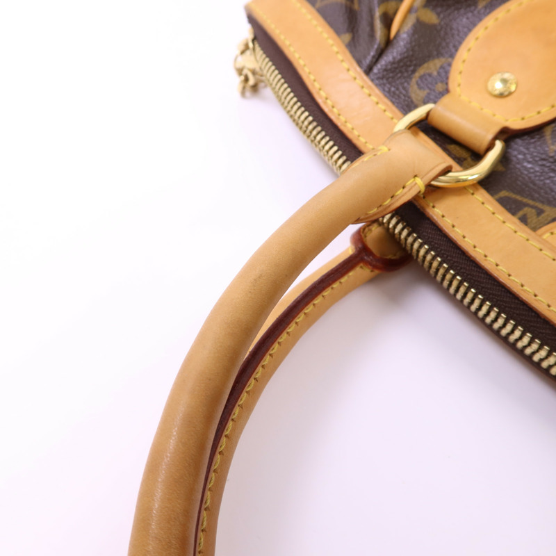 LOUIS VUITTON Monogram Tivoli PM金扣手挽袋-15