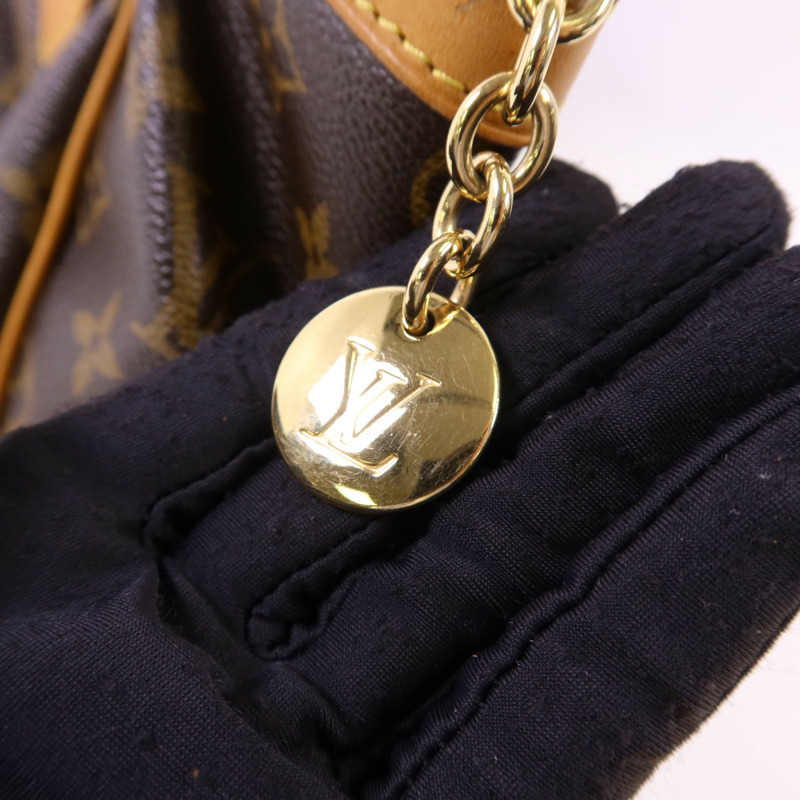 LOUIS VUITTON Monogram Tivoli PM金扣手挽袋-18