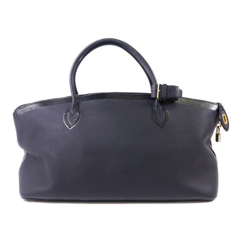 LOUIS VUITTON 牛皮皮革Cuir Obsession Lockit金扣肩背袋-1