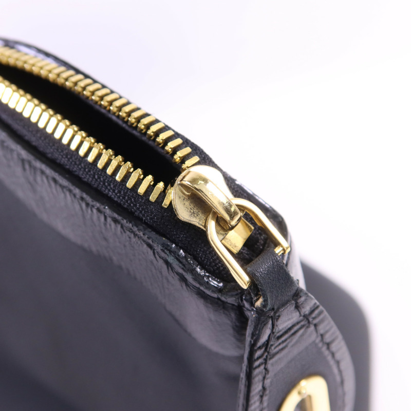 LOUIS VUITTON 牛皮皮革Cuir Obsession Lockit金扣肩背袋-8