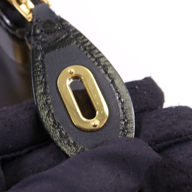 LOUIS VUITTON 牛皮皮革Cuir Obsession Lockit金扣肩背袋-9