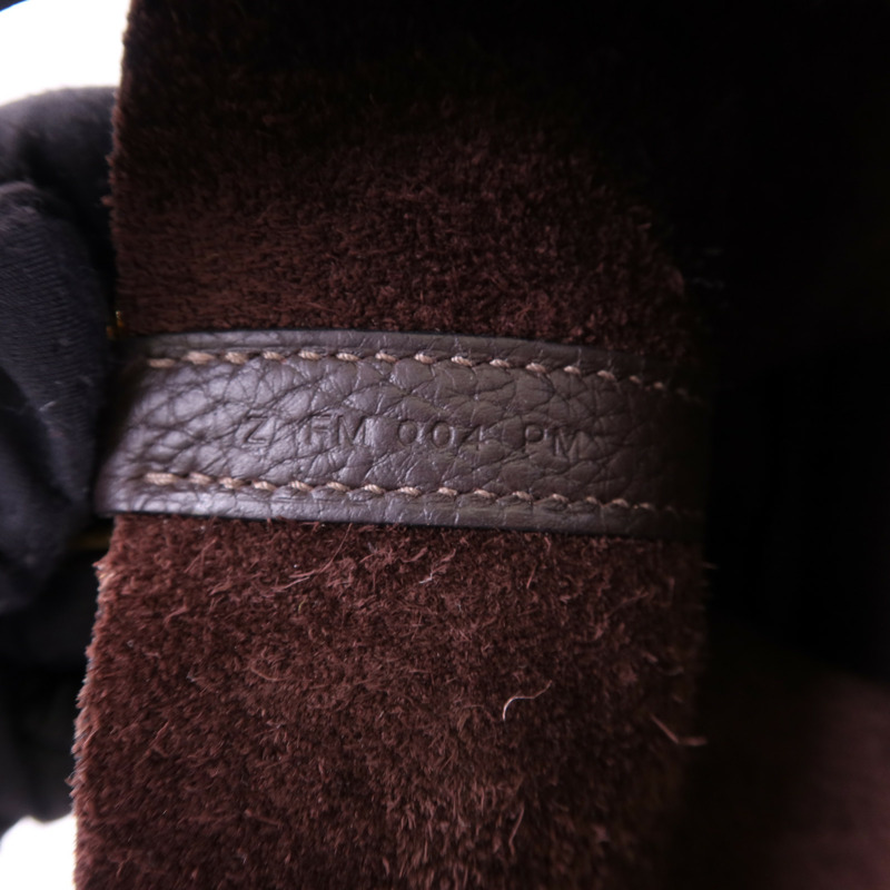 HERMES Clemence皮革Picotin PM金扣手挽袋-7