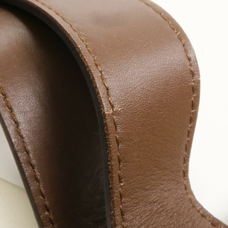 GUCCI 帆布Shoulder Bag銀扣肩背袋-15