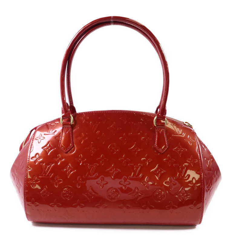 LOUIS VUITTON Monogram Vernis Sherwood PM金扣肩背袋-1