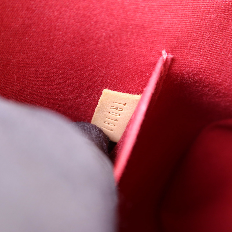 LOUIS VUITTON Monogram Vernis Sherwood PM金扣肩背袋-7