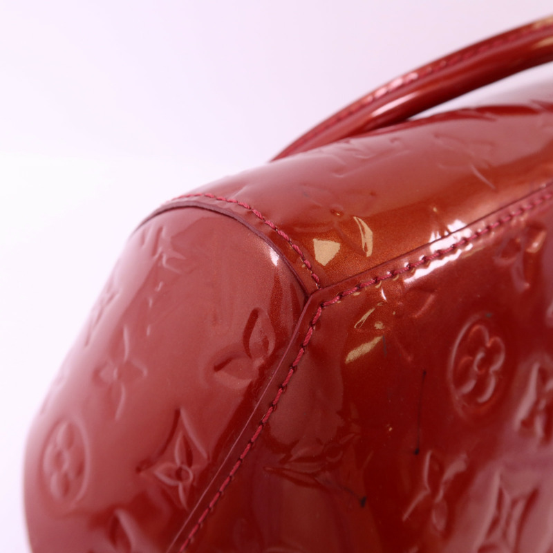 LOUIS VUITTON Monogram Vernis Sherwood PM金扣肩背袋-13