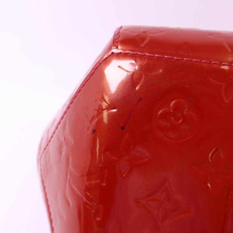 LOUIS VUITTON Monogram Vernis Sherwood PM金扣肩背袋-14