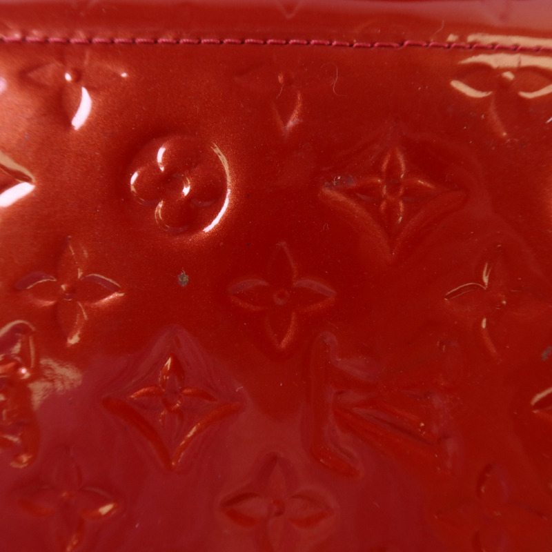 LOUIS VUITTON Monogram Vernis Sherwood PM金扣肩背袋-15