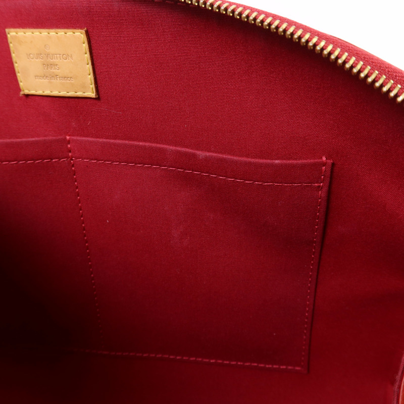 LOUIS VUITTON Monogram Vernis Sherwood PM金扣肩背袋-19