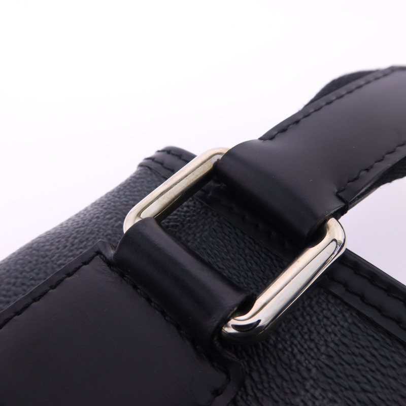LOUIS VUITTON Damier Graphite Thomas銀扣肩背袋-10