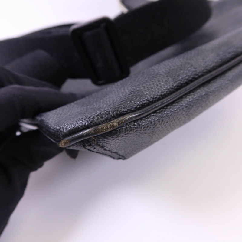 LOUIS VUITTON Damier Graphite Thomas銀扣肩背袋-16