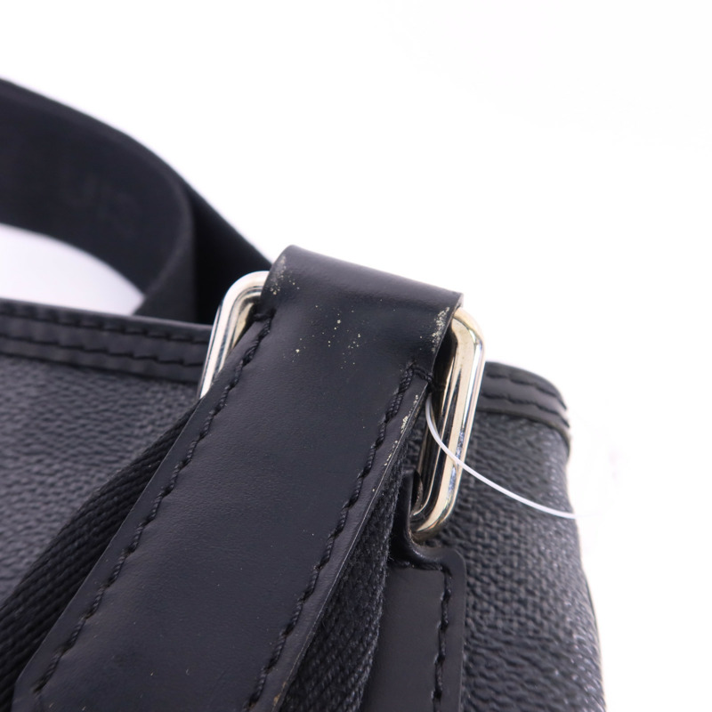 LOUIS VUITTON Damier Graphite Thomas銀扣肩背袋-18