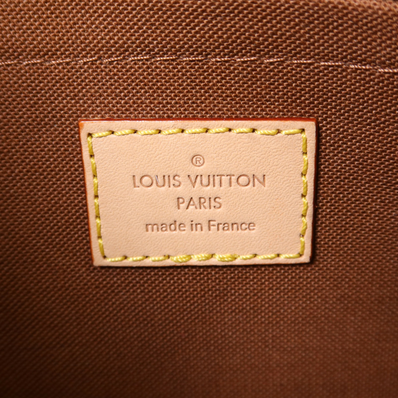 LOUIS VUITTON Monogram Multi Pochette Accessories金扣鏈帶手挽肩背兩用袋-9