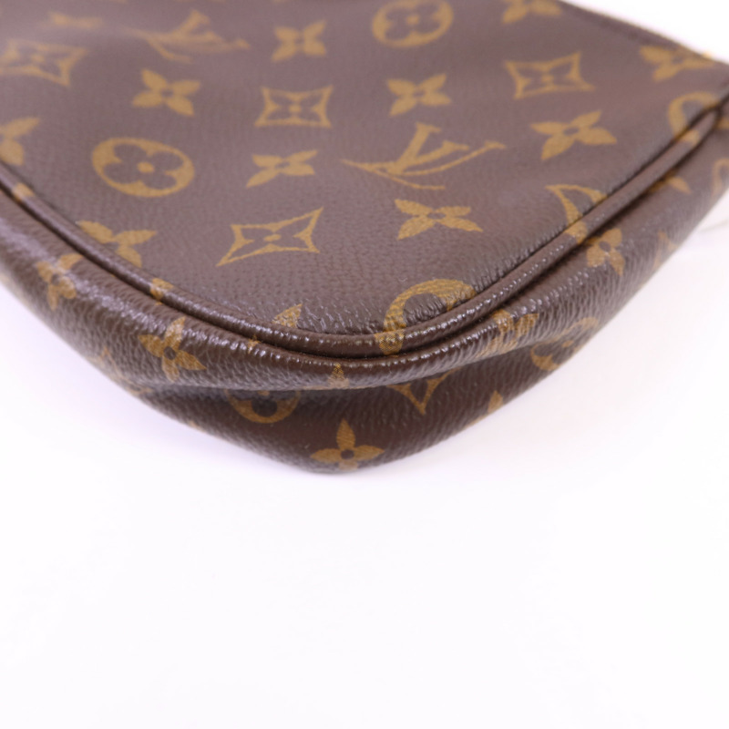 LOUIS VUITTON Monogram Multi Pochette Accessories金扣鏈帶手挽肩背兩用袋-19