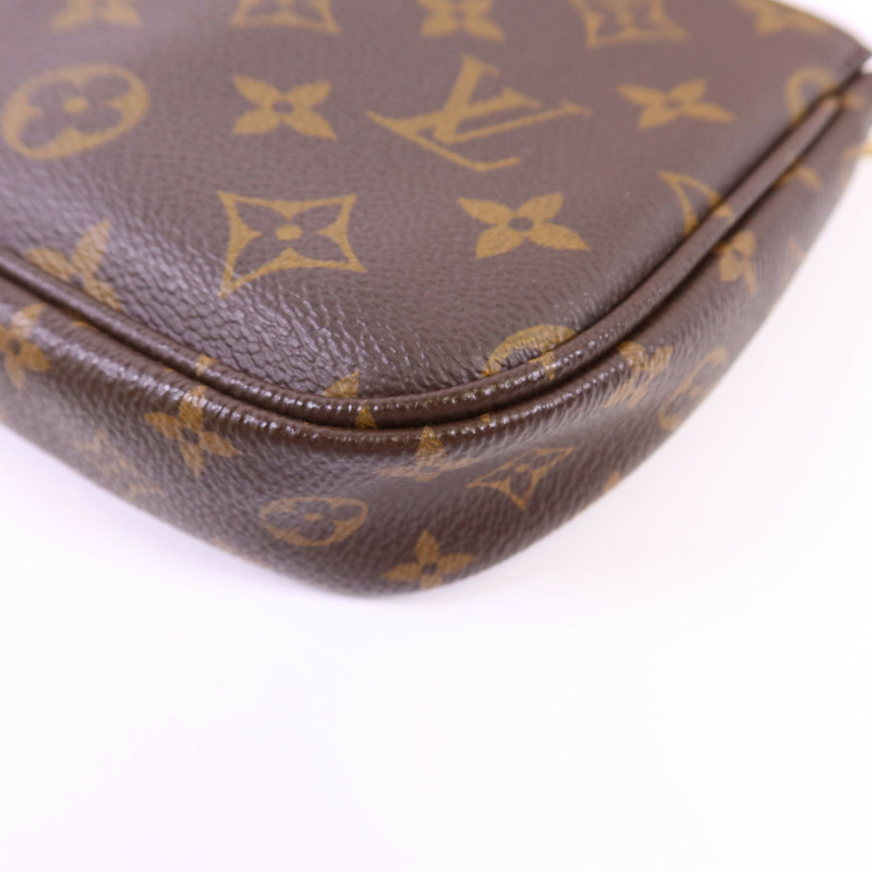 LOUIS VUITTON Monogram Multi Pochette Accessories金扣鏈帶手挽肩背兩用袋-21