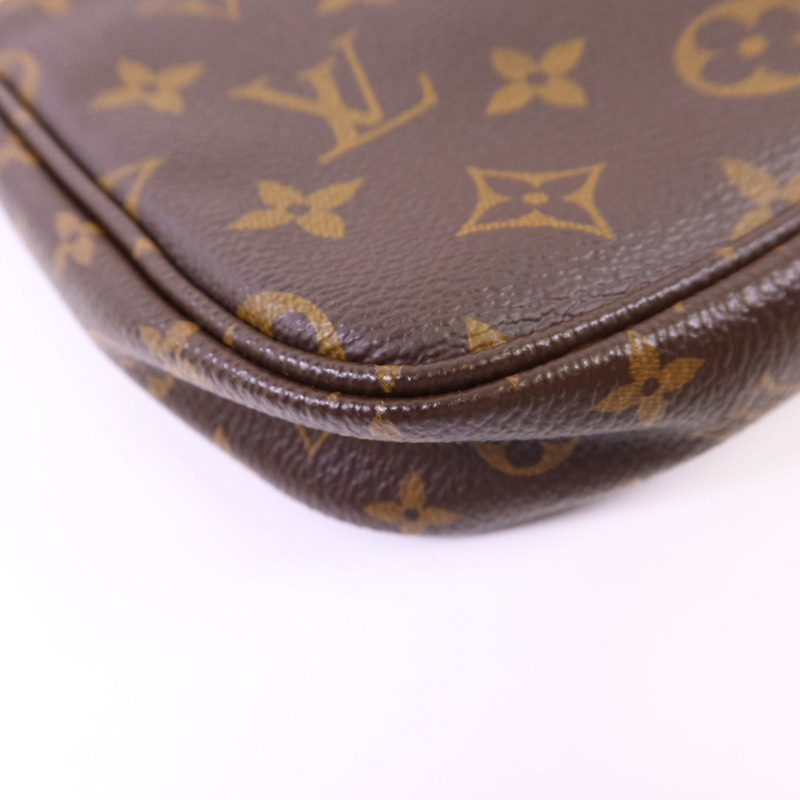 LOUIS VUITTON Monogram Multi Pochette Accessories金扣鏈帶手挽肩背兩用袋-22