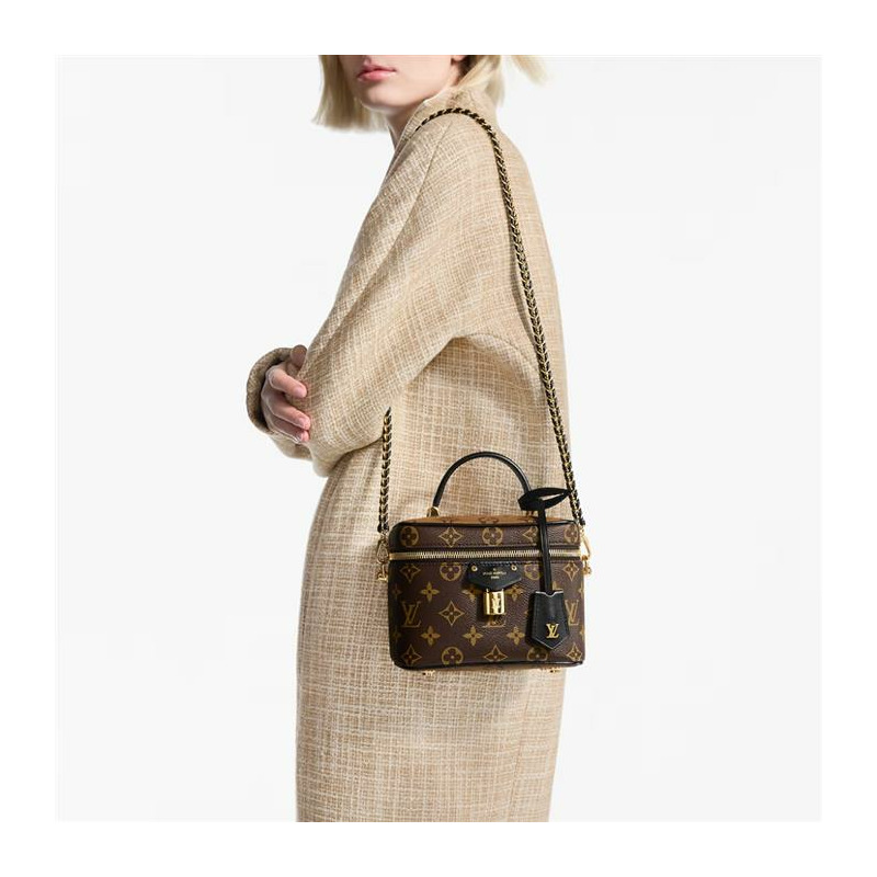 LOUIS VUITTON Vanity PM Monogram 手提包 M47128-9
