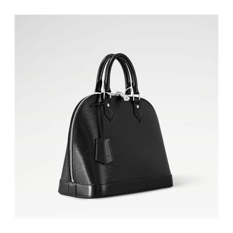 LOUIS VUITTON Alma PM 手提包 Epi 黑色 M40302-2