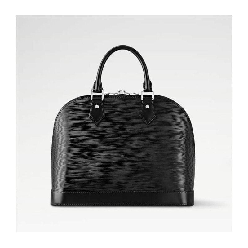 LOUIS VUITTON Alma PM 手提包 Epi 黑色 M40302-5