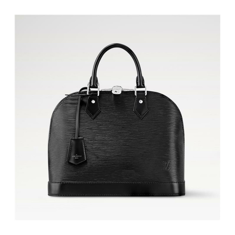 LOUIS VUITTON Alma PM 手提包 Epi 黑色 M40302-7