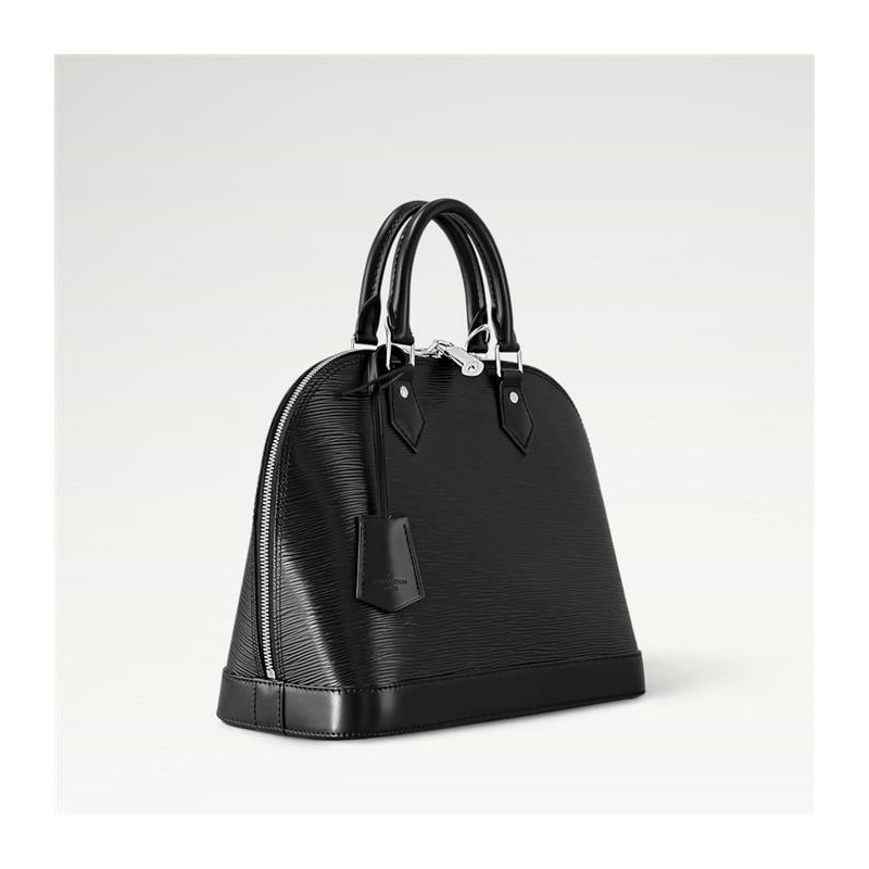 LOUIS VUITTON Alma PM 手提包 Epi 黑色 M40302-9